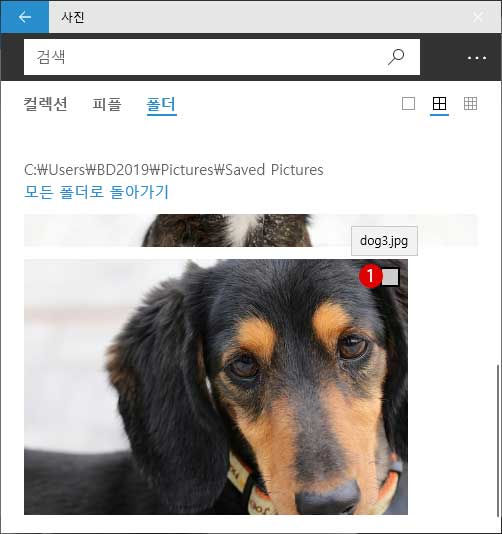 [Windows 10] 사진에 썸네일 이미지 붙여 넣기