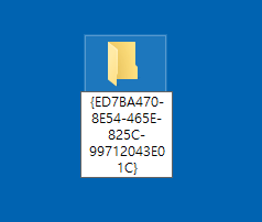 [Windows10]갓모드(GodMode)