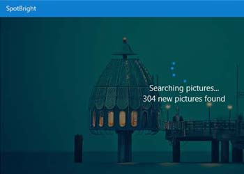 Windows 스포트라이트(Spotlight) 잠금 화면의 배경 이미지를 대량으로 다운로드할 수 있는 전용 어플리케이션 SpotBright