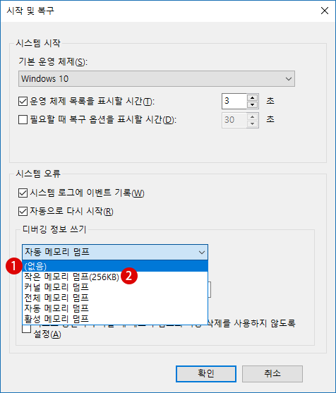 [Windows10] 메모리 덤프파일(memory dump)