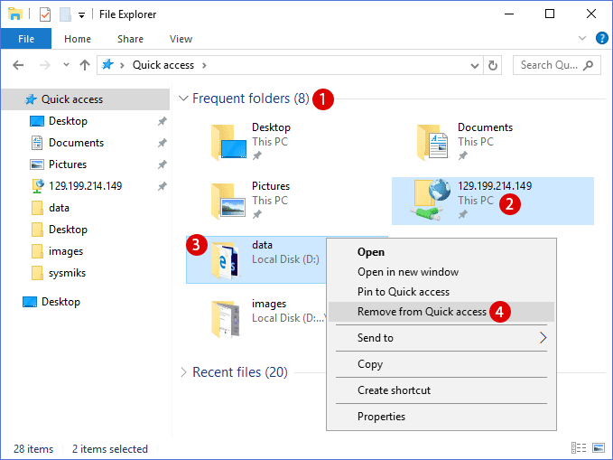 WWindows 파일 탐색기에 FTP서버를 고정하기