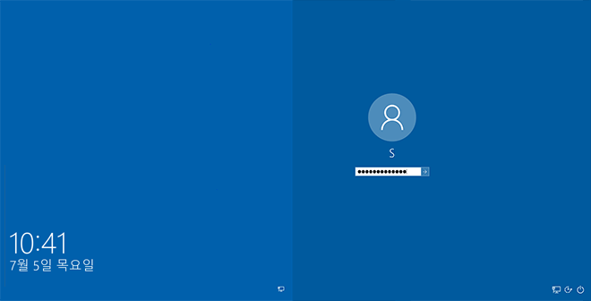 [Windows10]잠금 화면과 로그인 화면의 배경 이미지