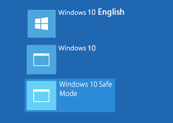 Windows 10 운영 체제 선택 옵션(부팅 옵션)/부팅 관리자에 안전 모드(Safe Mode) 네트워크 추가 및 삭제하기