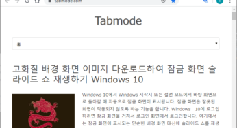 구글 크롬 Google Chrome의 시작 페이지 설정하는 방법