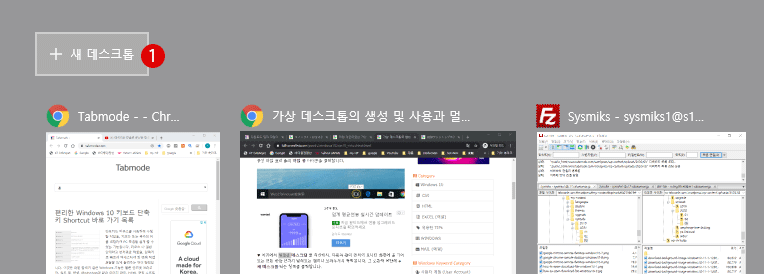 가상 데스크탑 Virtual Desktop