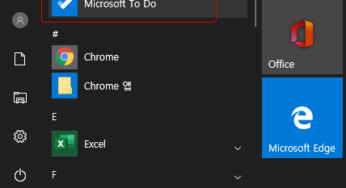 Windows 10 시작 메뉴의 최근에 추가한 앱 숨기기 – 로컬 그룹 정책