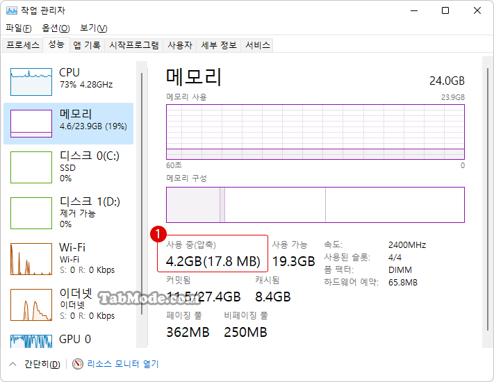 Windows CPU와 메모리 부담이 클 때 SysMain(Superfetch) 비활성화하기