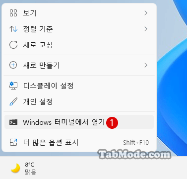 Windows 11에서 Windows 터미널을 시작하는 방법