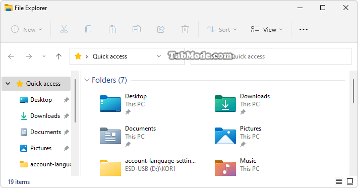 변경된 Windows 표시 언어 확인하기